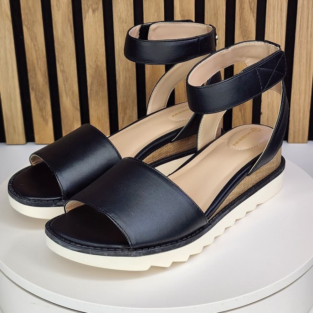 NEW - Giani Bernini Constancia Women’s Wedge Sandals Ankle Strap - Size 7 M - Picture 5 of 8